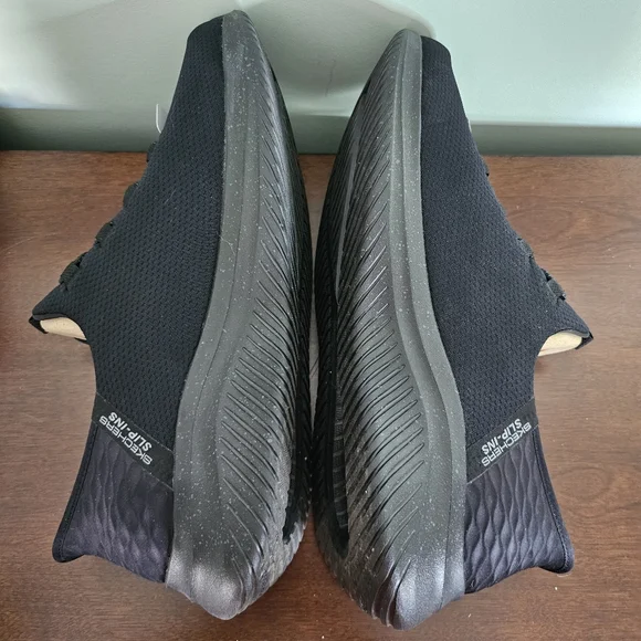 Mens Sketchers Ultra Flex 3.0 Right Way Black‎ Size 12 Wide